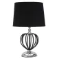 LAMPA STOŁOWA Darky Silver 28X44,5 cm